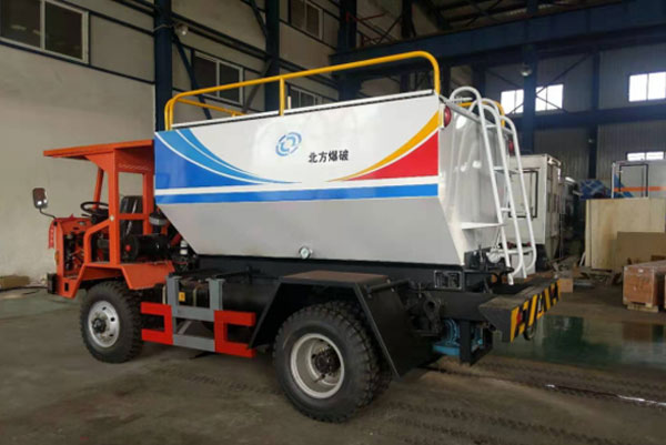 井下乳胶基质配送车